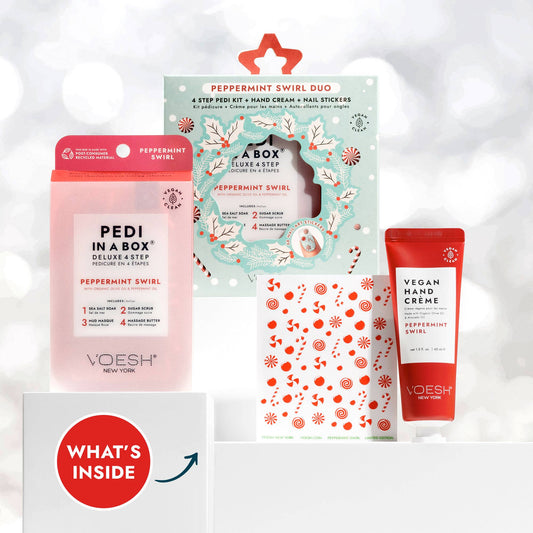 Peppermint Swirl Holiday Gift Set