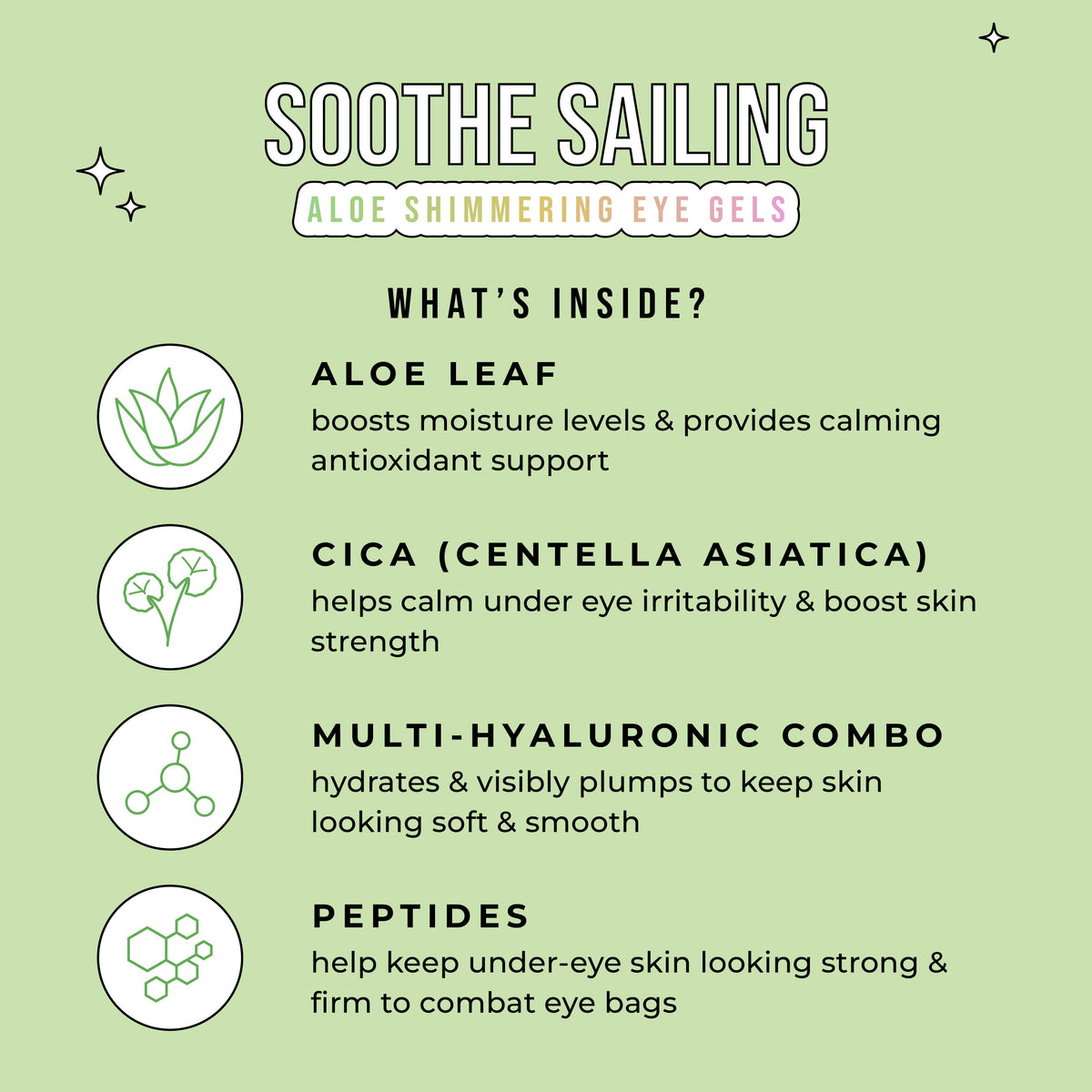 Aloe Shimmering Eye Gels