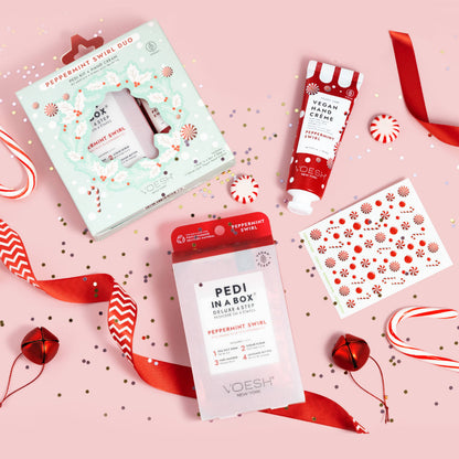 Peppermint Swirl Holiday Gift Set