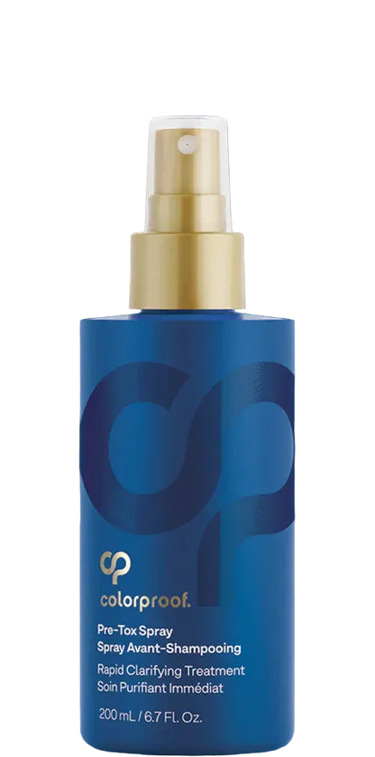 Rapid Clarifying Treatment to use before shampoo to remove mineral and chlorine deposits from hair by Colorproof and sold at Woodland Skin Renewal