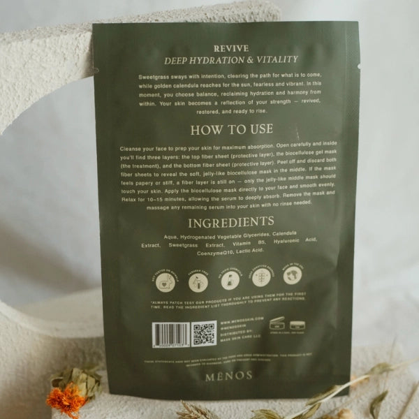 REVIVE - Organic Deep Hydration Sheet Mask