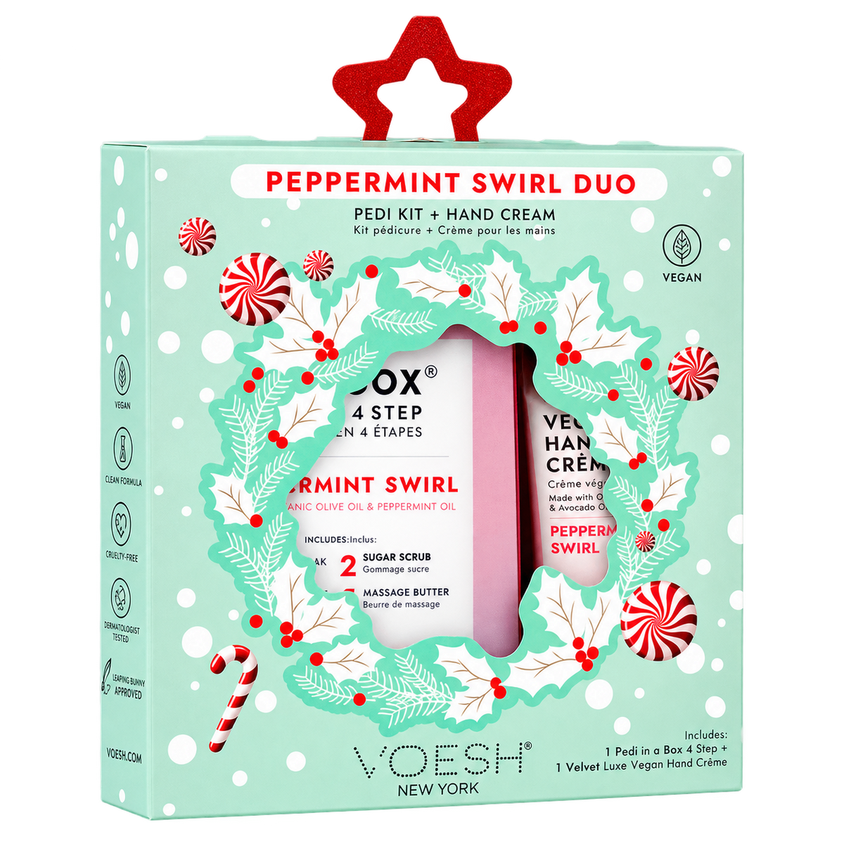 Peppermint Swirl Holiday Gift Set
