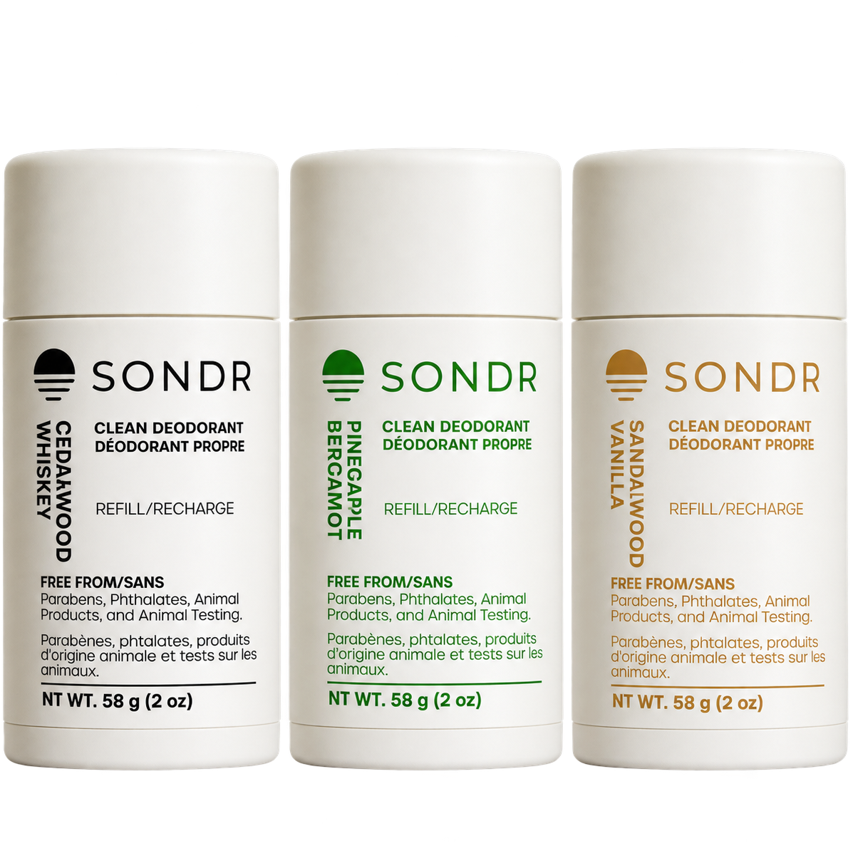 Clean Deodorant Refills