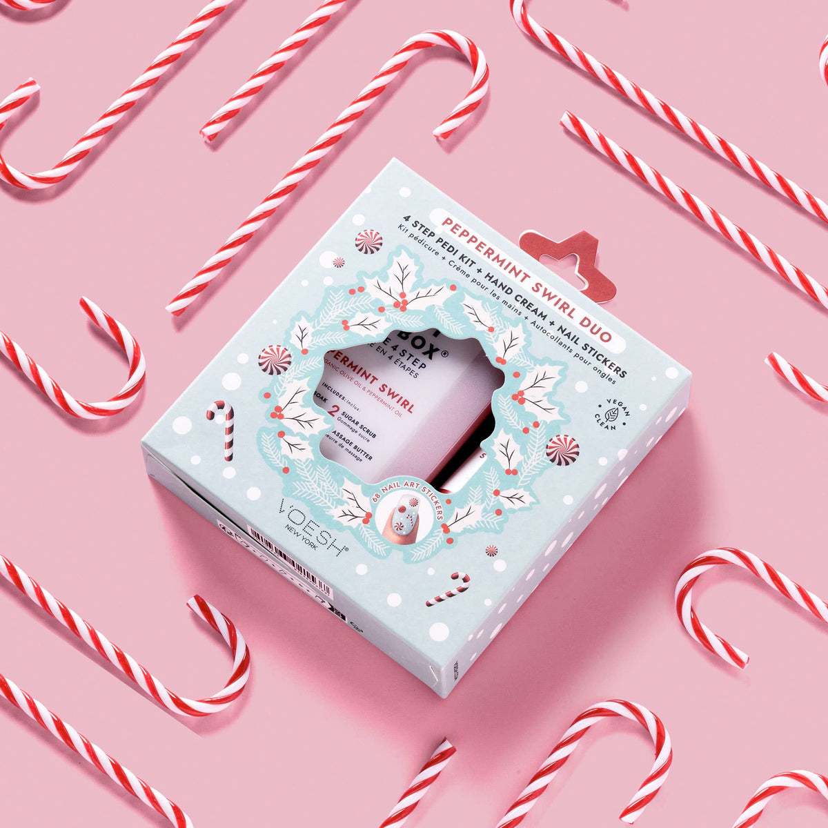 Peppermint Swirl Holiday Gift Set