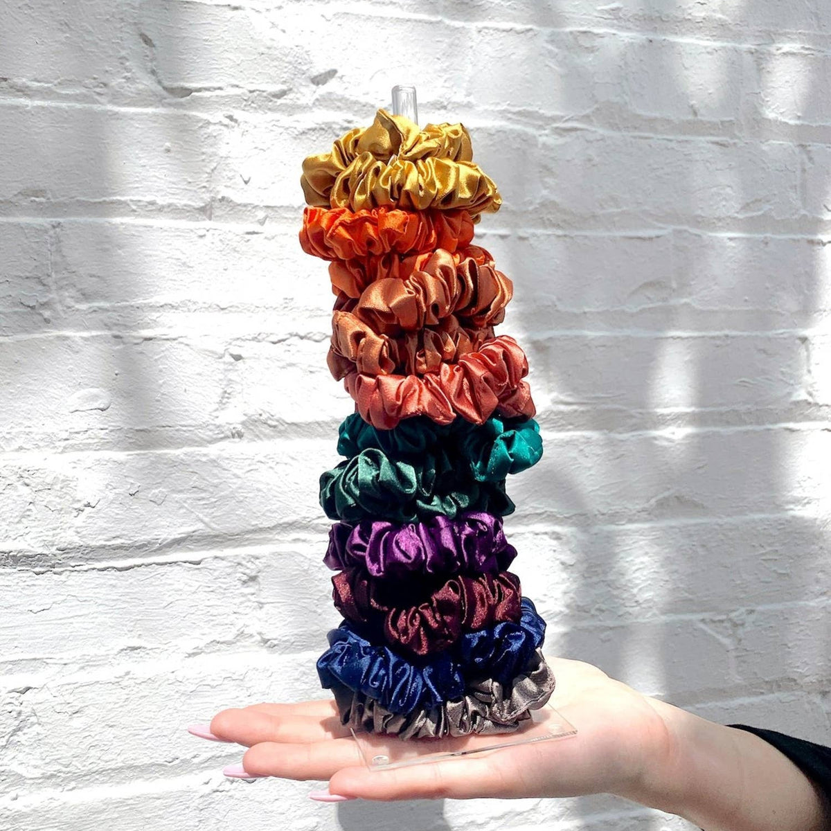 Mulberry Silk Scrunchie - Skinny