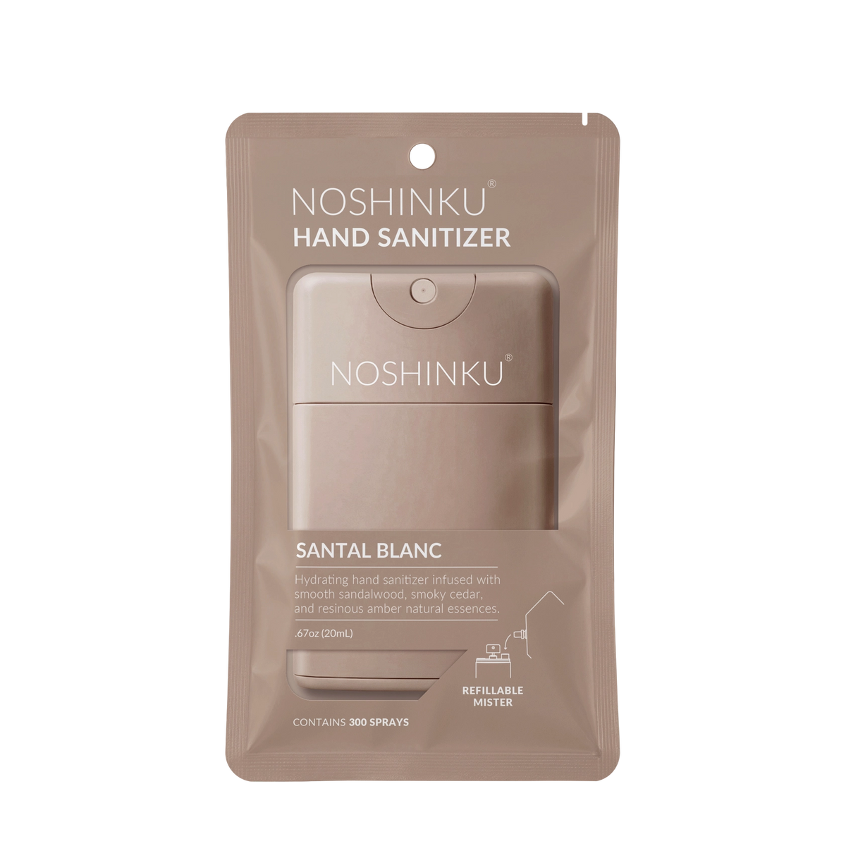 Hydrating Hand Sanitizer | Refillable Pocket Spray