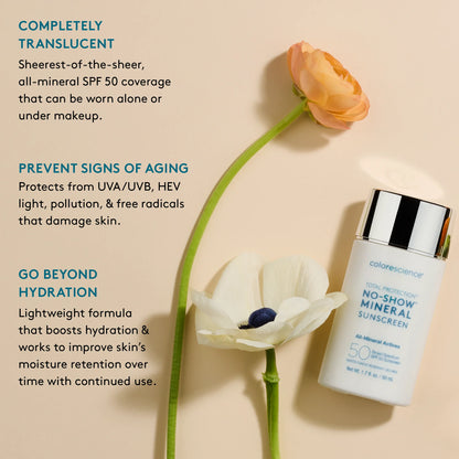 Total Protection™ No Show™ Mineral Sunscreen SPF50