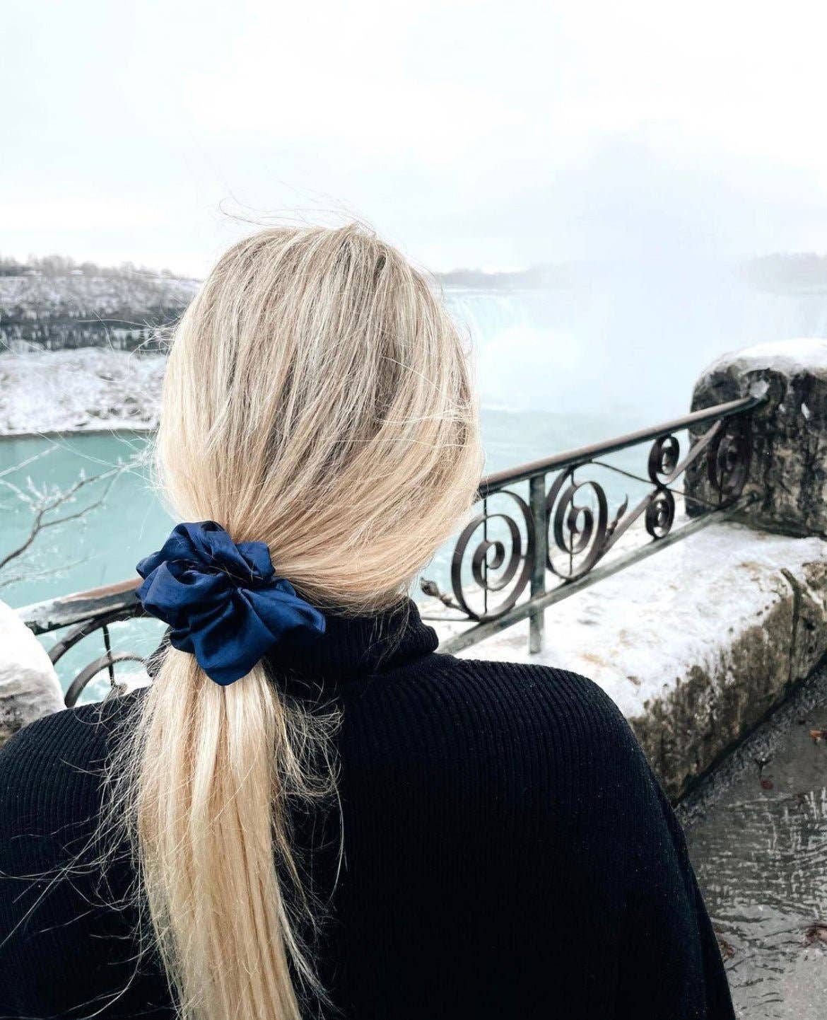 Mulberry Silk Scrunchie - Full Size