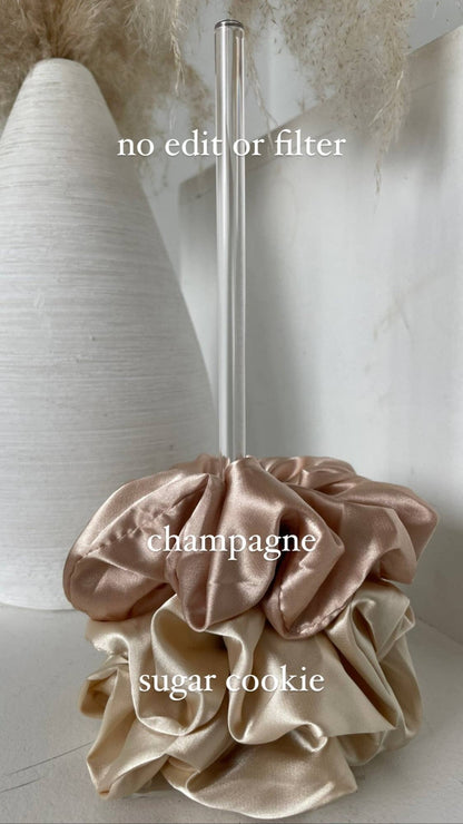 Mulberry Silk Scrunchie - Full Size
